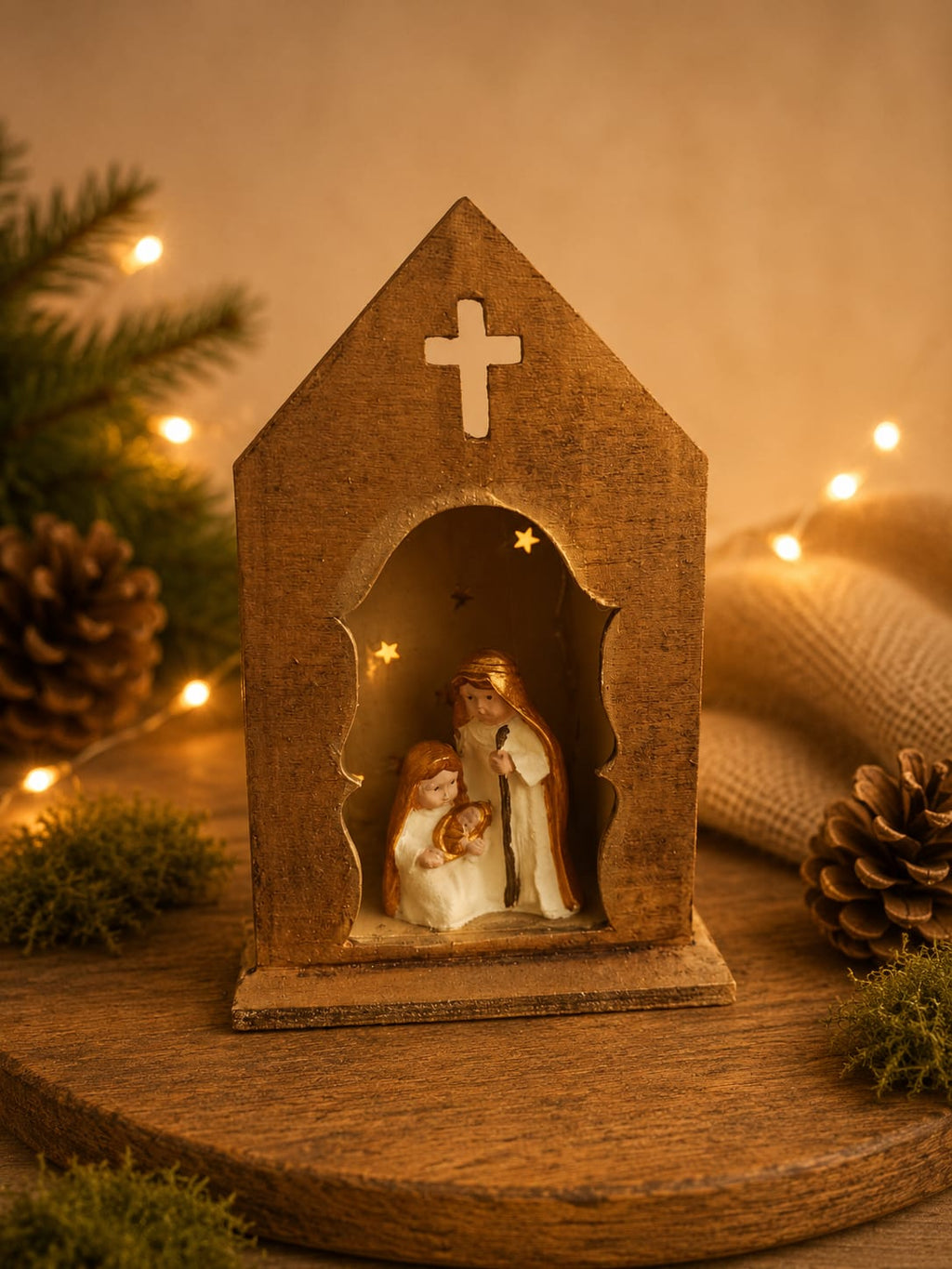 Presepio Oratório Luminoso