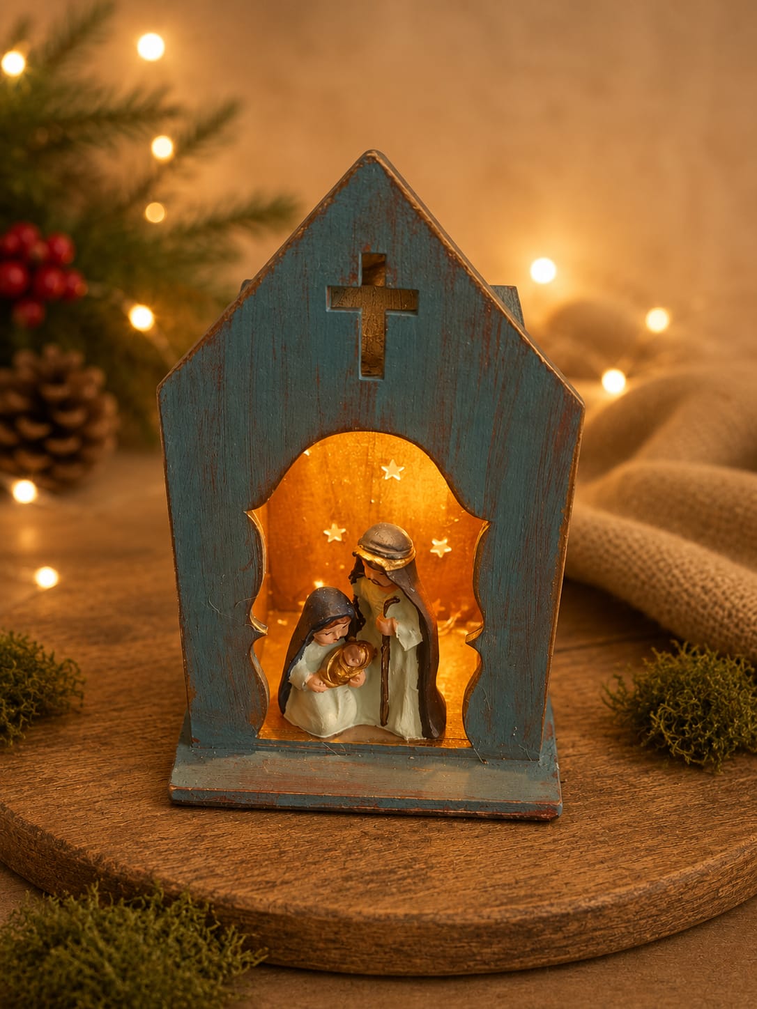Presepio Oratório Luminoso